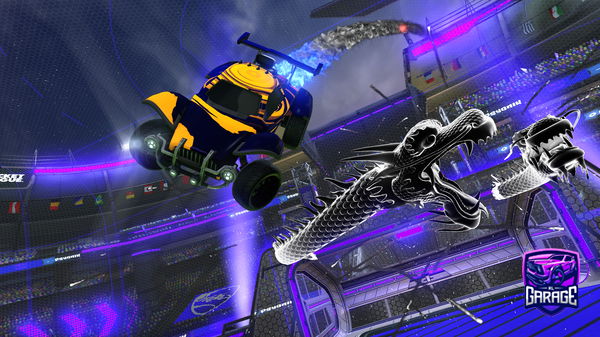 A Rocket League car design from Fennik