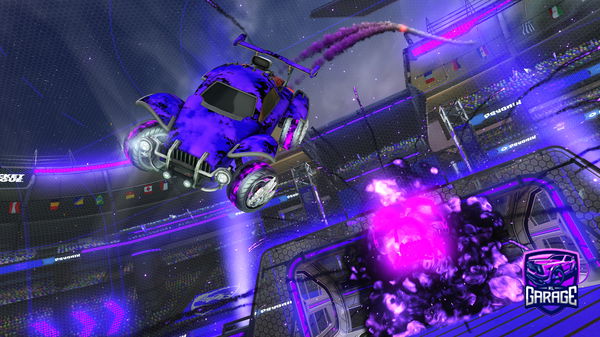 A Rocket League car design from DaGameBang