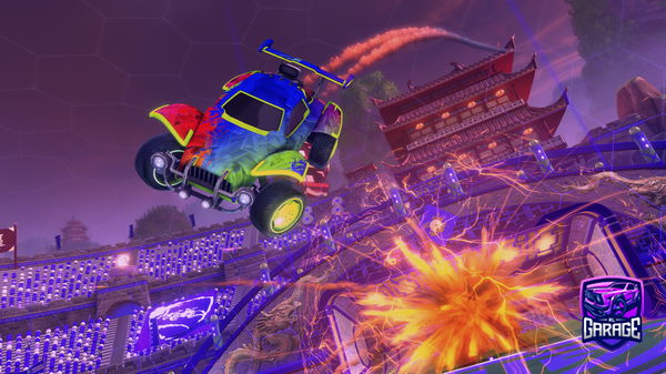 A Rocket League car design from Revvs_On_144hz