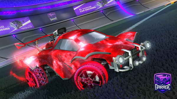 A Rocket League car design from Fluffy-Spider