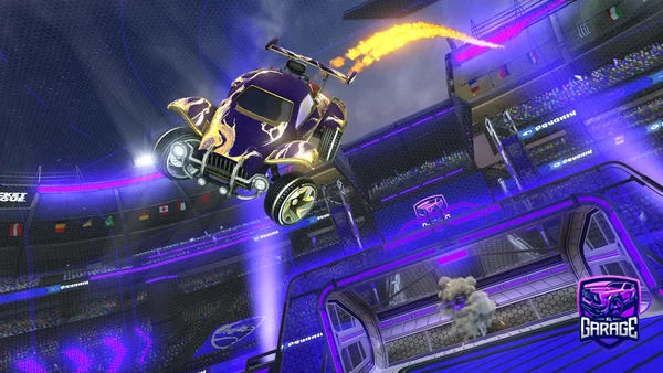 A Rocket League car design from smakkersrl
