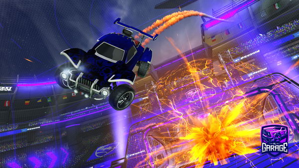 A Rocket League car design from Psn_Merotra123