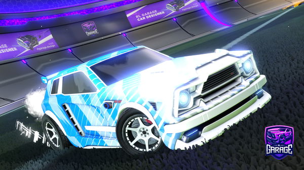 A Rocket League car design from ClutchWhammer80