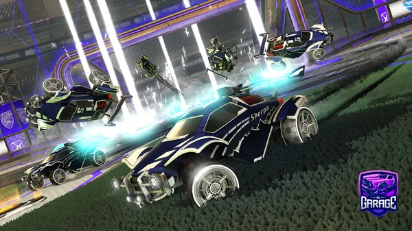 A Rocket League car design from sneakers81