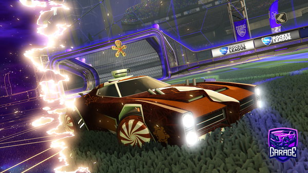 A Rocket League car design from The-Van