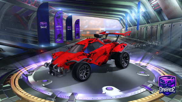 A Rocket League car design from sxkfoc