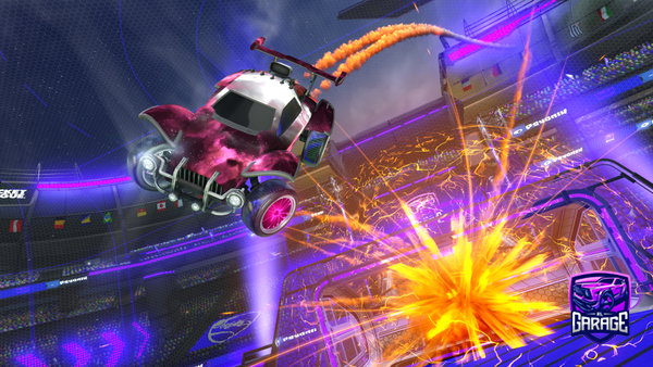 A Rocket League car design from SLIKdosl1k
