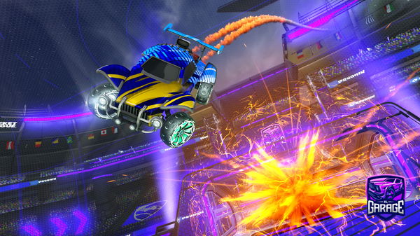 A Rocket League car design from s1d_g4m1ng