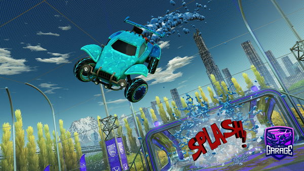 A Rocket League car design from AspectMonkey