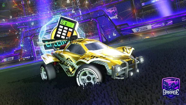 A Rocket League car design from CrmziYT