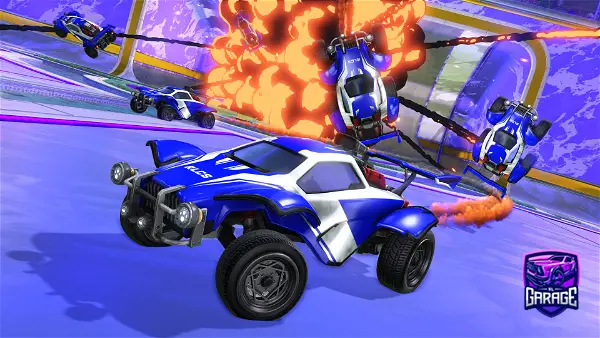 A Rocket League car design from Deplooped