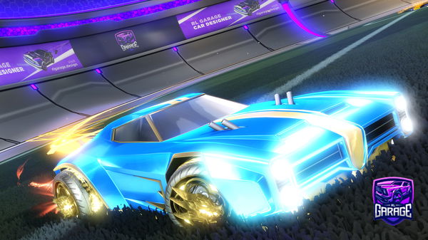 A Rocket League car design from ctbiles