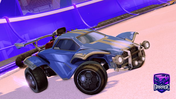 A Rocket League car design from young_Messi