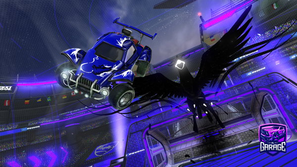 A Rocket League car design from oxilac12345