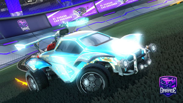 A Rocket League car design from Figge12