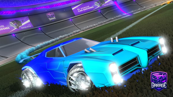 A Rocket League car design from Cozyeeu