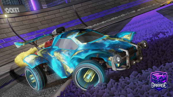 A Rocket League car design from Bikeal