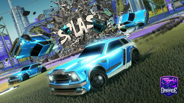 A Rocket League car design from PoluxRL