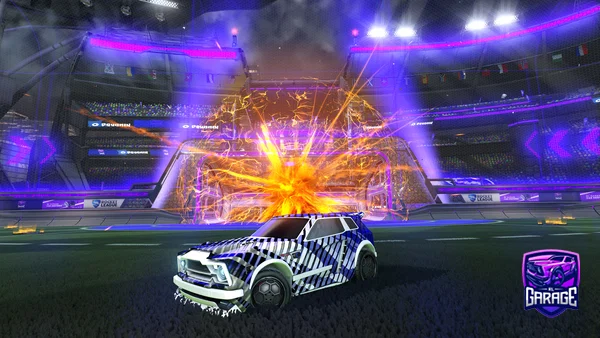 A Rocket League car design from RomelITO