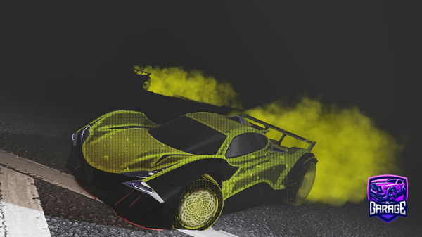 A Rocket League car design from MrRogers143