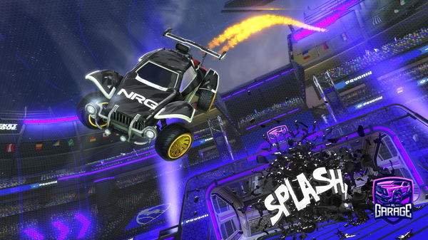 A Rocket League car design from Fhhfu