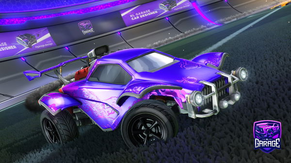 A Rocket League car design from Nub6757