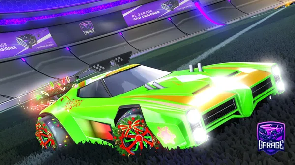 A Rocket League car design from Flixyez