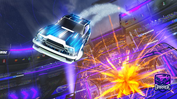 A Rocket League car design from Maxicalpan
