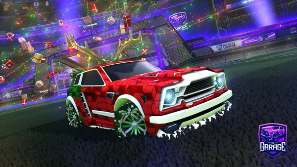 A Rocket League car design from The-Van