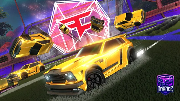 A Rocket League car design from icetearaf