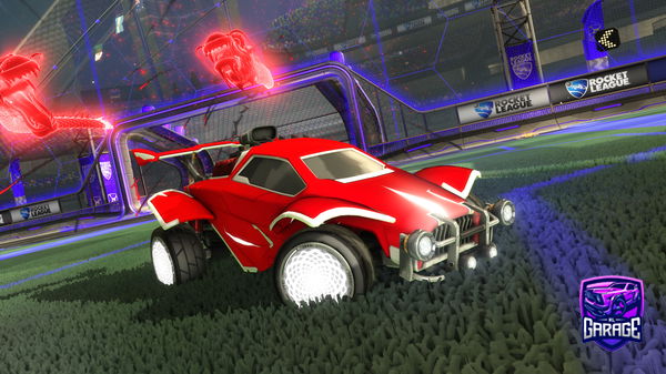 A Rocket League car design from DideKamerbeek