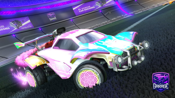 A Rocket League car design from Downy1806