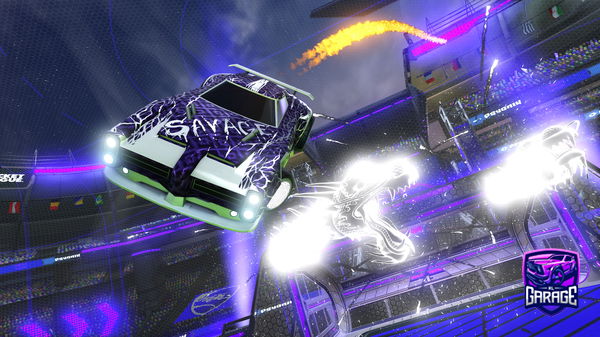 A Rocket League car design from Keewi-_-