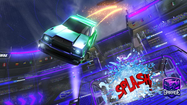 A Rocket League car design from SimplyLight
