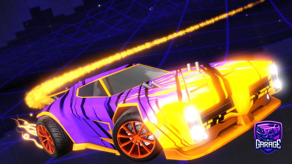 A Rocket League car design from HarbingerGXT