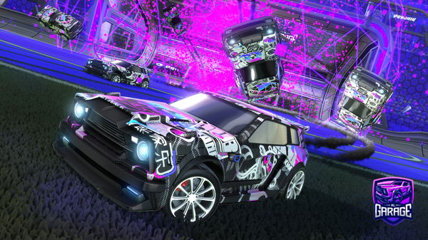 A Rocket League car design from Maybe7M