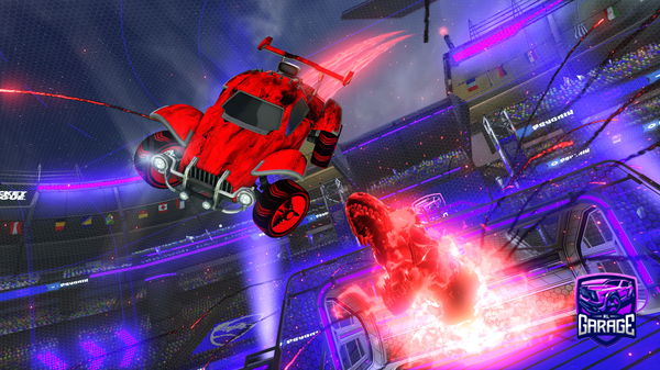 A Rocket League car design from Larion723