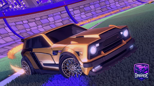 A Rocket League car design from Nxrbz_