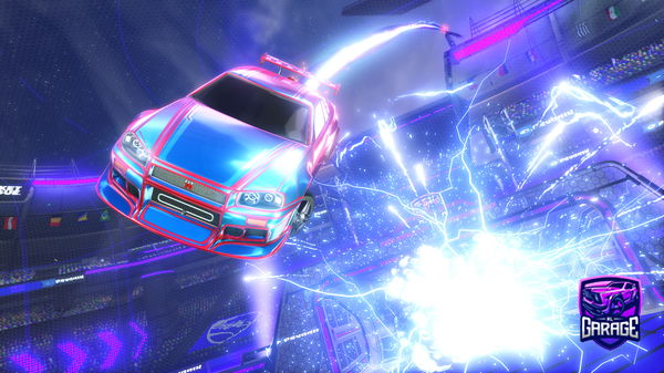 A Rocket League car design from shootmane