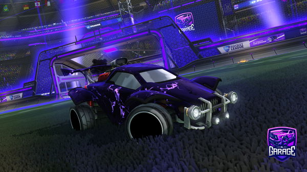 A Rocket League car design from Iyricstrap