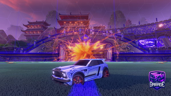 A Rocket League car design from Adar_