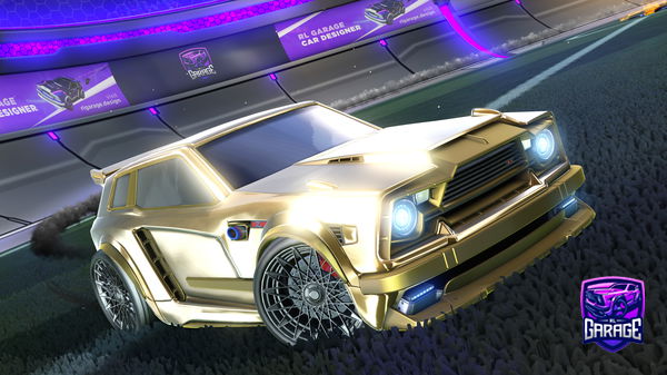 A Rocket League car design from UmenchFN