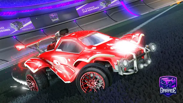 A Rocket League car design from Sharkie-Boy