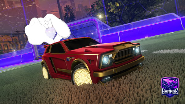A Rocket League car design from Tewop