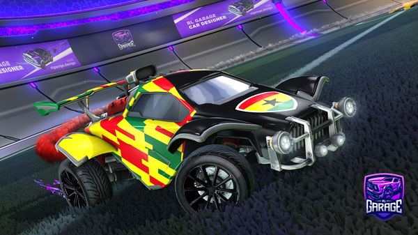 A Rocket League car design from St4nJ4nV1lle