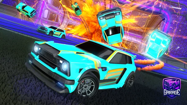 A Rocket League car design from zewax