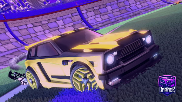 A Rocket League car design from BlAckRoSe001