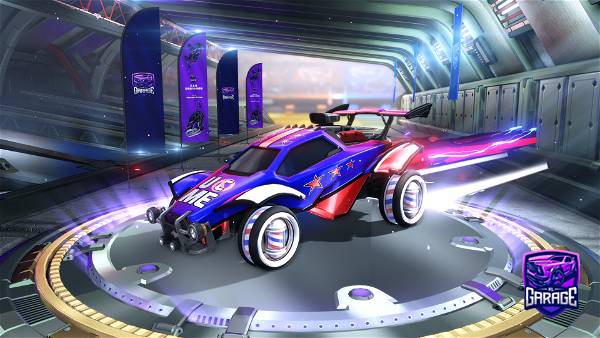 A Rocket League car design from At0123456789
