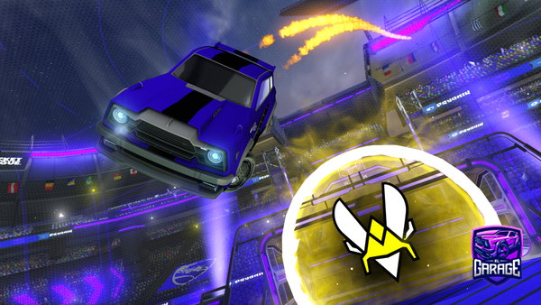 A Rocket League car design from rapsous13