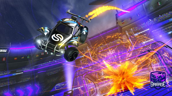 A Rocket League car design from GSPEEDV